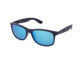 Ray-Ban RB4202 615355 - Andy - zonnebril - Blauw / Blauw Spiegel - 55mm