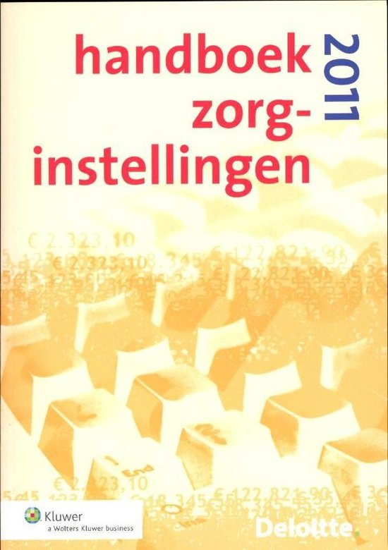 Cover van het boek 'Handboek zorginstellingen / 2011 / druk 1'