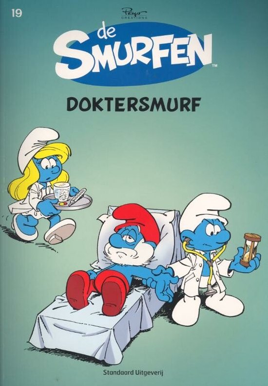 Cover van het boek 'De Smurfen 19 Dokter Smurf'