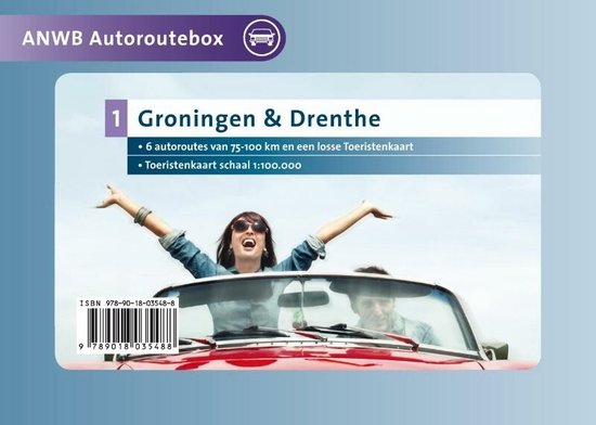 Cover van het boek 'ANWB Autoroutebox Groningen & Drenthe'
