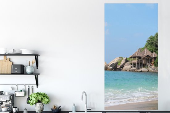 Affiche Paillote Sur Ko Tao Thailande - 80x160 cm