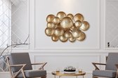 Wanddecoratie domizil 125 goud