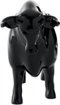 Stier - Sculptuur taurus 110 zwart