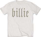 Billie Eilish Heren Tshirt -2XL- Billie 5 Creme