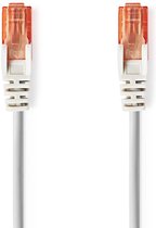 CAT6-kabel | RJ45 Male | RJ45 Male | U/UTP | 20.0 m | Rond | PVC | Grijs | Label