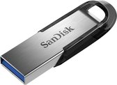 SanDisk Cruzer Ultra Flair Usb-stick - USB 3.0 A - 16 GB - zilver