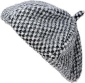 baret zwart Ø 24cm