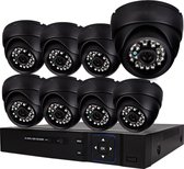 Compleet Camera Beveiliging Set met 8 Camera - Bedraad - + 500GB HDD - Beveiligingscamera Buiten - Bewakingscamera - CCTV