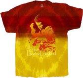 Jimi Hendrix Heren Tshirt -XL- Electric Ladyland Rood/Geel