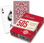 Fournier 505 Standaard 2 Index Speelkaarten Rood