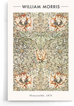 Walljar - William Morris - Honeysuckle II - Muurdecoratie - Poster