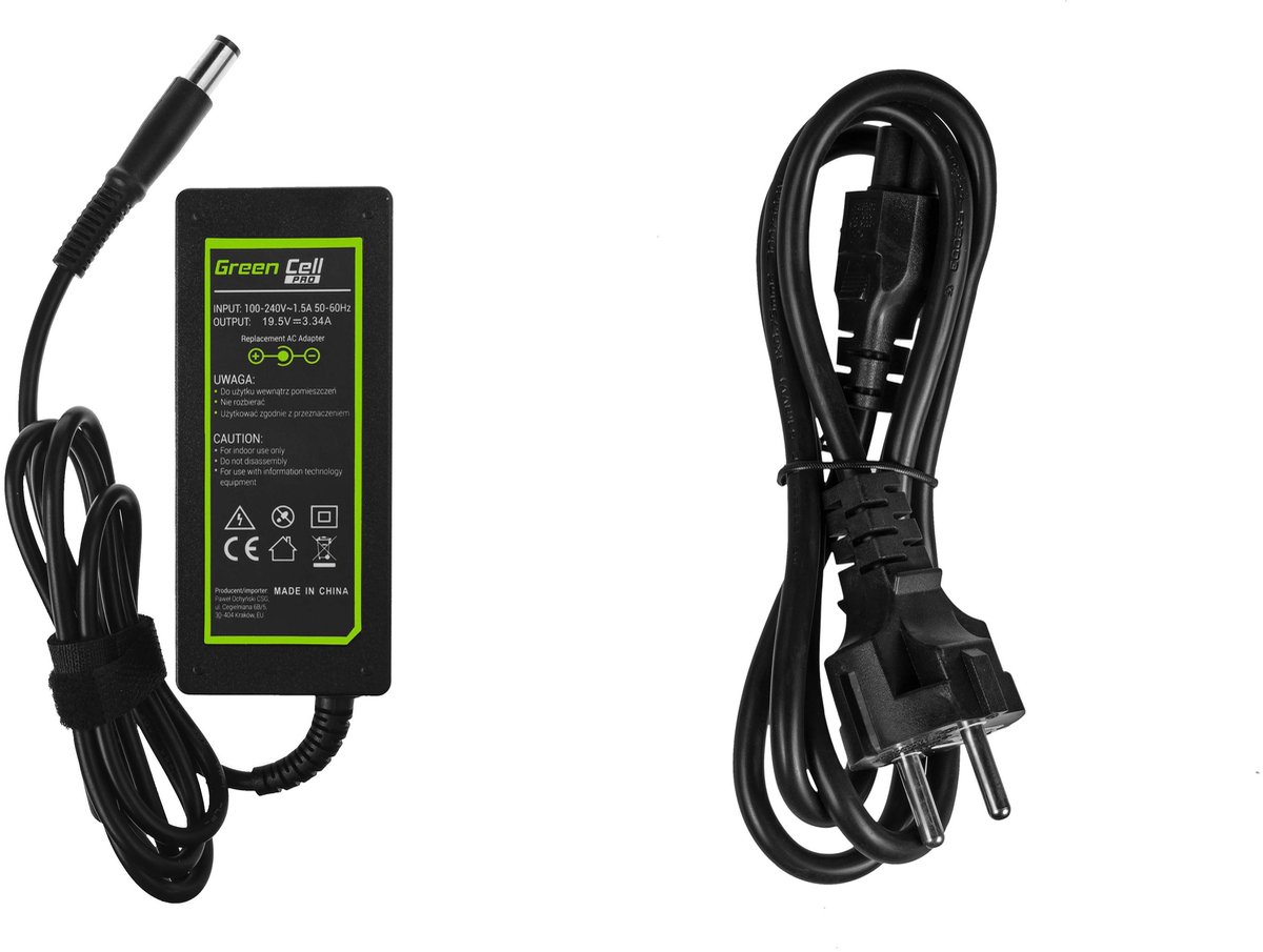 Green Cell AD07AP Laptop netvoeding 65 W 19.5 V 3.34 A thumbnail 6