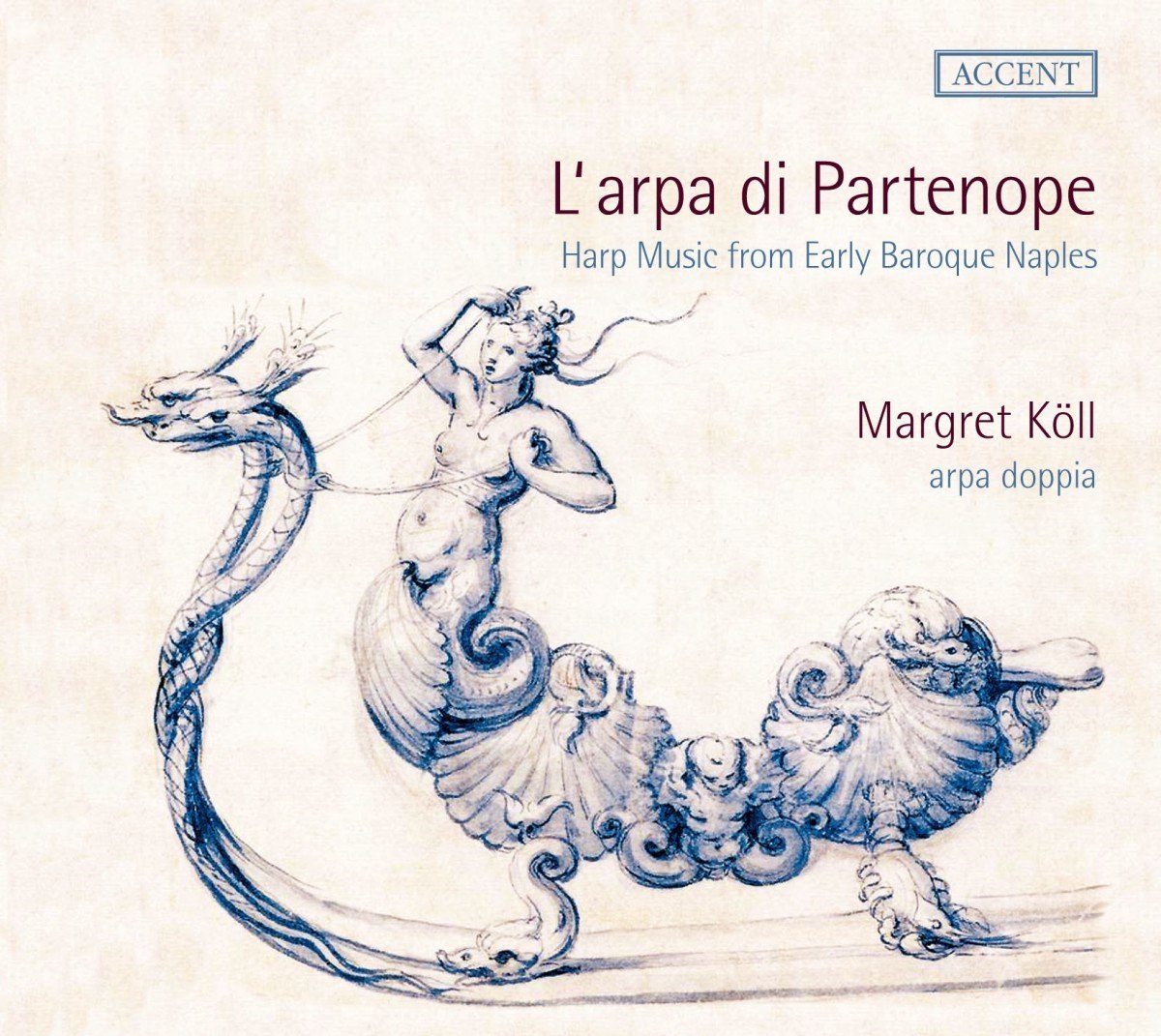 Margreth Köll - L'arpa Di Partenope-Harp Music From Early Baroque (CD)