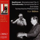 Emil Gilels, Tschechische Philharmonie, Karl Böhm - Beethoven: Klavierkonzert No.5/Tchaikovsky: Symphony No. 4 (CD)