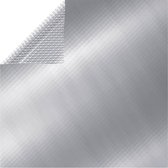 vidaXL Zwembadfolie solar drijvend rechthoekig 10x5 m PE zilverkleurig