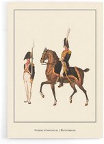 Walljar - Garde d'honneur Rotterdam - Muurdecoratie - Poster met lijst