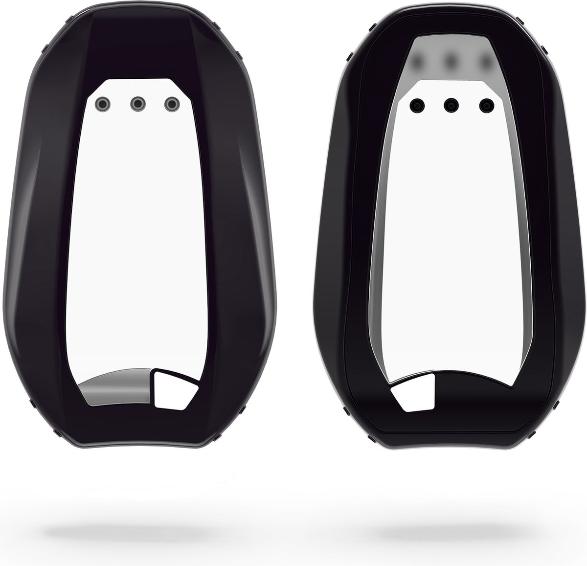 Autosleutel hoesje - TPU Sleutelhoesje - Sleutelcover - Autosleutelhoes - Geschikt voor Mini - zwart - C3