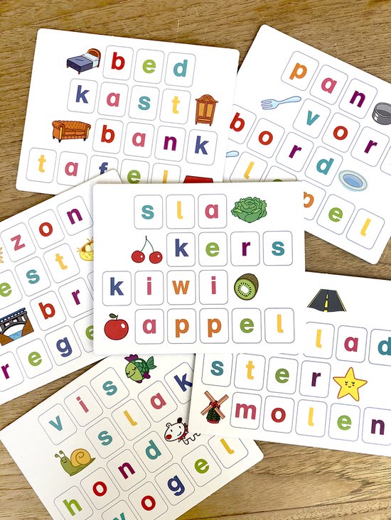 Jumbo - Ik Leer - Woordjes - Educatief spel - Vanaf4 jaar