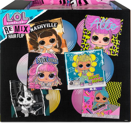 L.O.L. Surprise! Remix Hairflip Tots Serie A - Minipop