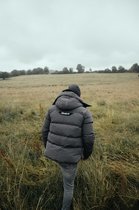 Malelions Men Porter Parka - Antraciet - S