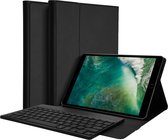 Accezz AZERTY Bluetooth Keyboard Bookcase iPad (2018/2017) / Air (2) tablethoes - Zwart