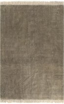 vidaXL Kelim vloerkleed 200x290 cm katoen taupe