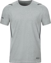Jako Challenge T-Shirt Heren - Lichtgrijs Gemeleerd / Antra Light