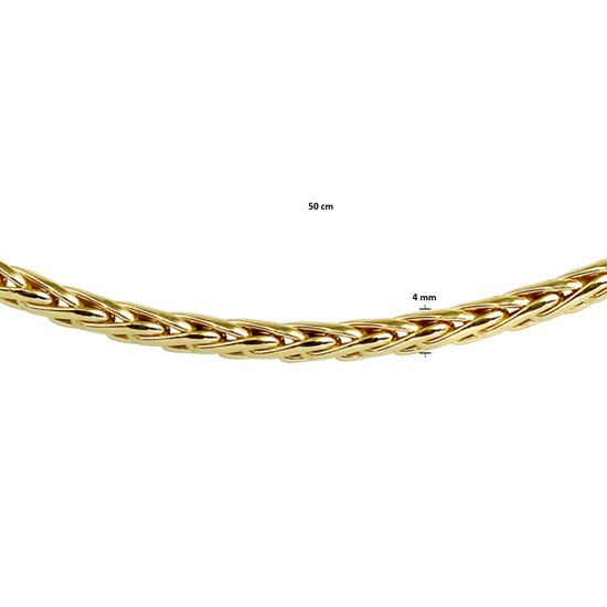 Collier Vossestaart 4,0 Mm