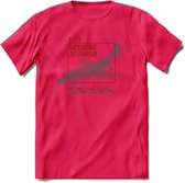 F-101 Vliegtuig T-Shirt | Unisex leger Kleding | Dames - Heren Straaljager shirt | Army F16 | Grappig bouwpakket Cadeau | - Roze - XXL