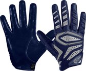 Cutters | American Football | S651 Receiver Handschoenen | Volwassenen | Donker Blauw | Small