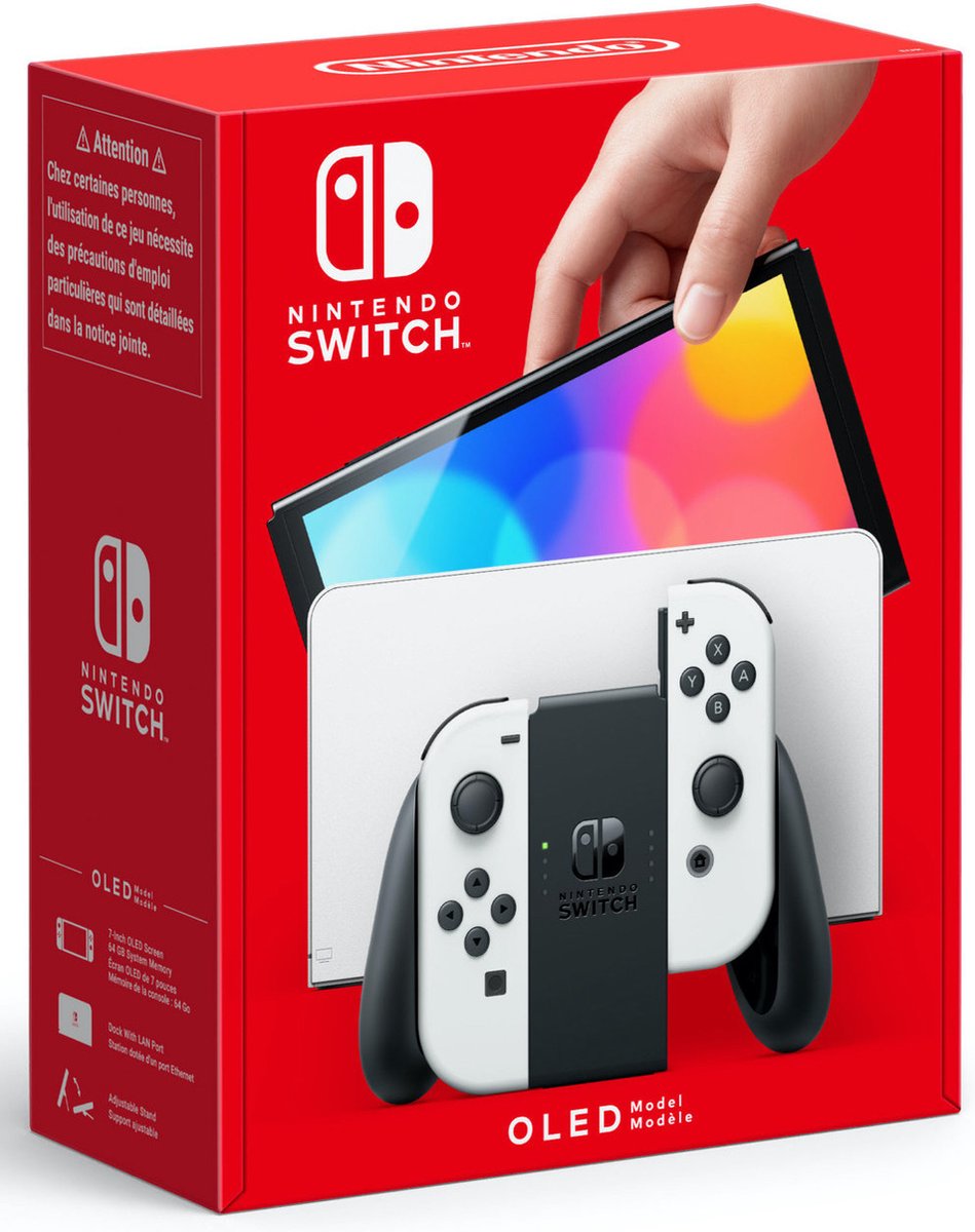 Nintendo Switch - OLED-model - Wit
