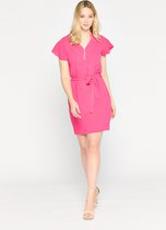 LOLALIZA Rechte jurk - Fuchsia - Maat 36