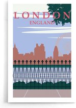 Walljar - London - Muurdecoratie - Poster