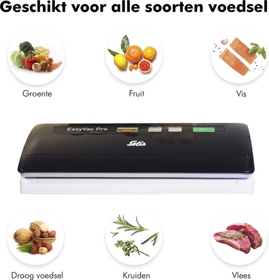 Solis Vac Pro 569 - Machine Sous Vide Alimentaire - Noir