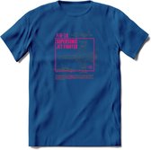 F-18 Vliegtuig T-Shirt | Unisex leger Kleding | Dames - Heren Straaljager shirt | Army F16 | Grappig bouwpakket Cadeau | - Donker Blauw - 3XL