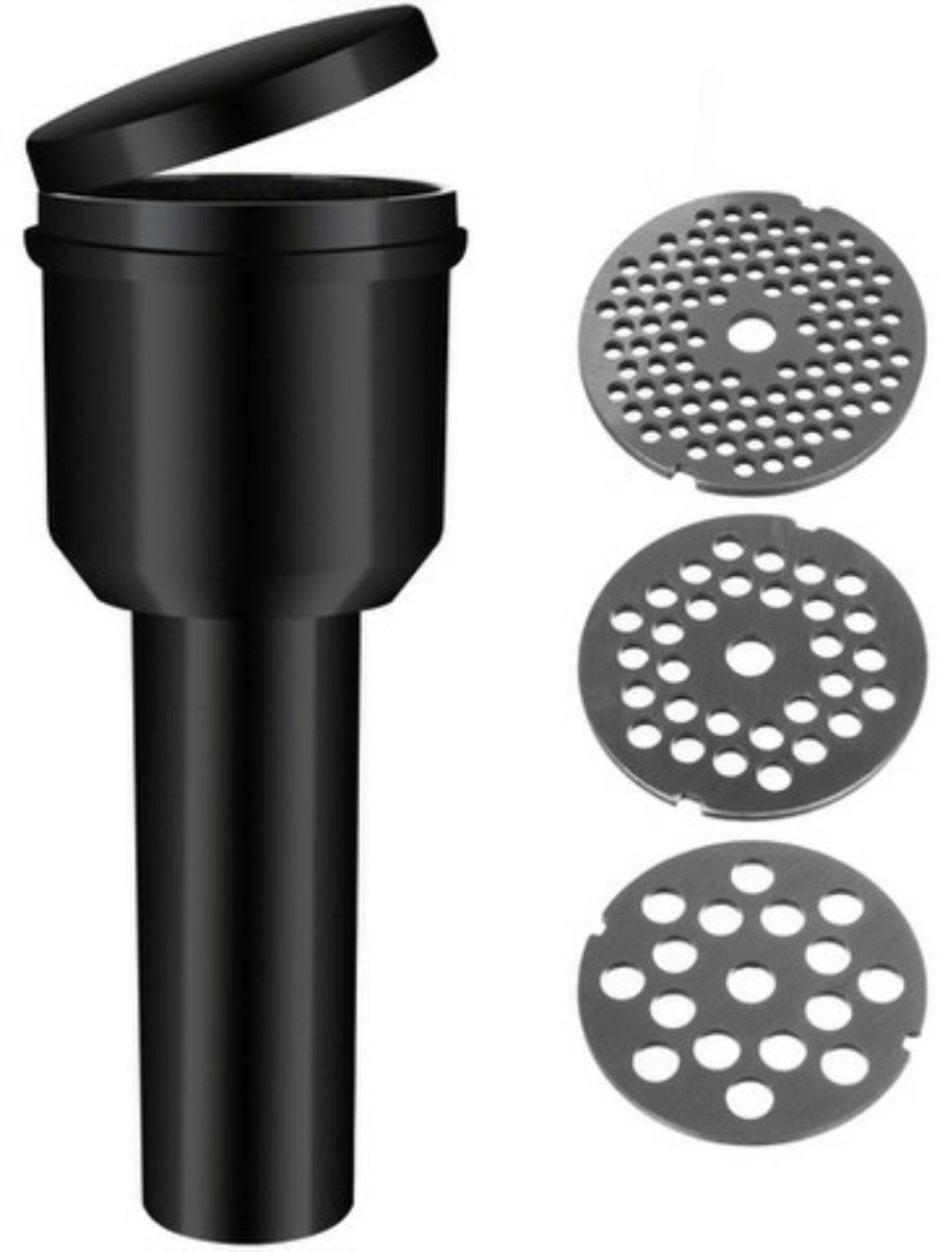 Ariko Keukenmachine - Blender - Mixer - Gehaktmolen - Vleesmolen - Foodprocessor - 3 in 1 - 2200W - zwart — afbeelding 5
