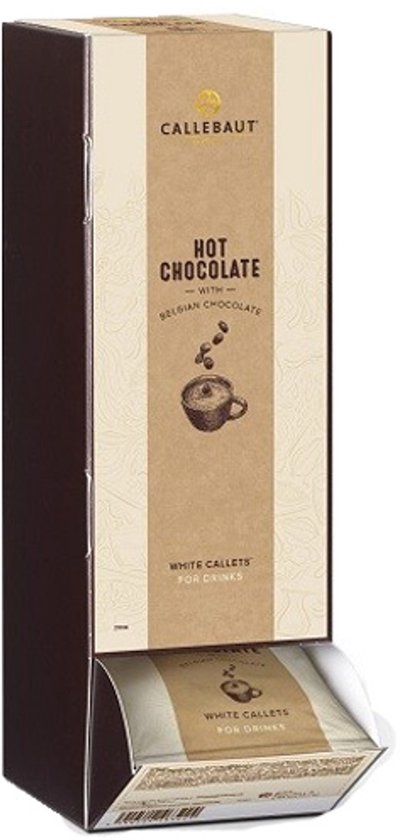 Callebaut Wit - Sachets de Lait Chocolat Chaud 35g x 20 pièces