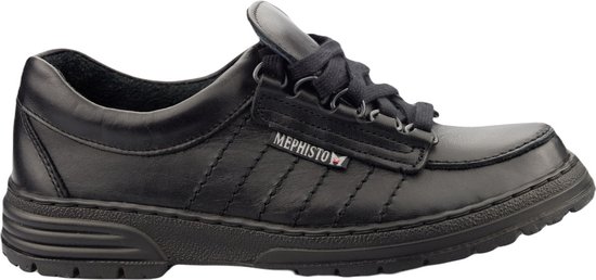 Mephisto BEVERLY dames veterschoen - zwart