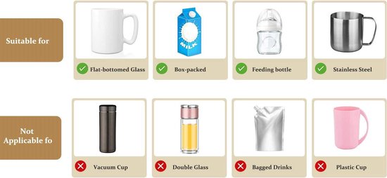 Viatel Mug Warmer met USB - Coffee Cup, Tea of Melk Warmer / Gifts Coffee Mug Warmer With Auto Shut Off For Home Office Desk Use, Heating Plate USB electric cup warmer — afbeelding 4