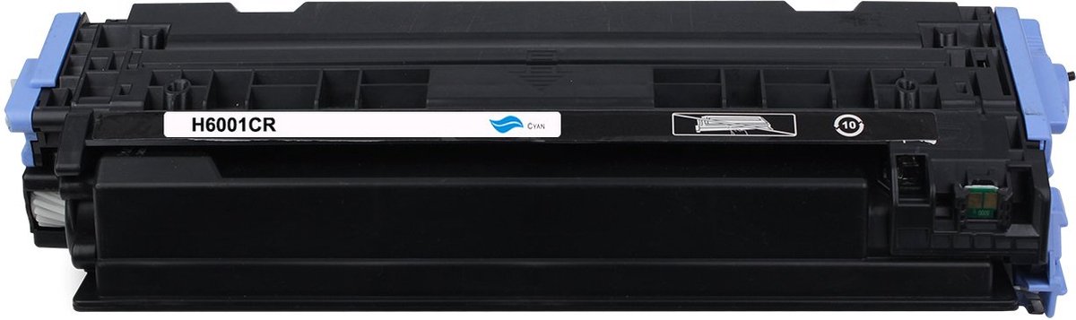 HP Q6001A (124A) Cyaan Toner Cartridge - 2000 Pagina's - Huismerk Compatible - Q6001A compatible - Q6001A alternatief - HP 124A - Canon LBP5000 LBP5100 HP Color Laserjet 1600 2600N 2605DN 2605DTN 2605N CM1015 MFP CM1017 MFP - HP inktcartridge