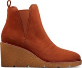 Clarks - Dames schoenen - Clarkford Top - D - Bruin - maat 7,5