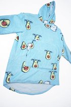 Cuddle Hoodie - Plaid met mouwen - Hoodie deken - Oodie - Avocado's
