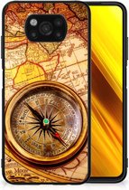 Foto hoesje Xiaomi Paco X3 | X3 Pro Telefoonhoesje met Zwarte rand Kompas