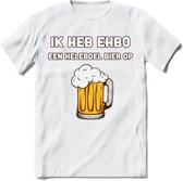 Ik Heb EHBO T-Shirt | Bier Kleding | Feest | Drank | Grappig Verjaardag Cadeau | - Wit - XL