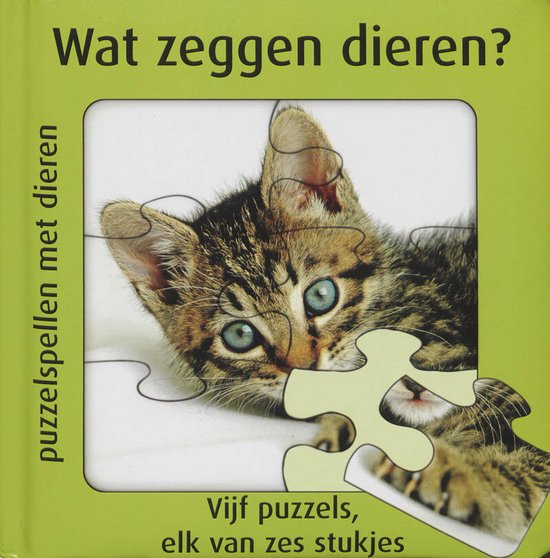 Cover van het boek 'Wat zeggen dieren? / Op de boerderij'