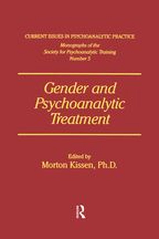 Gender And Psychoanalytic Treatment - cover