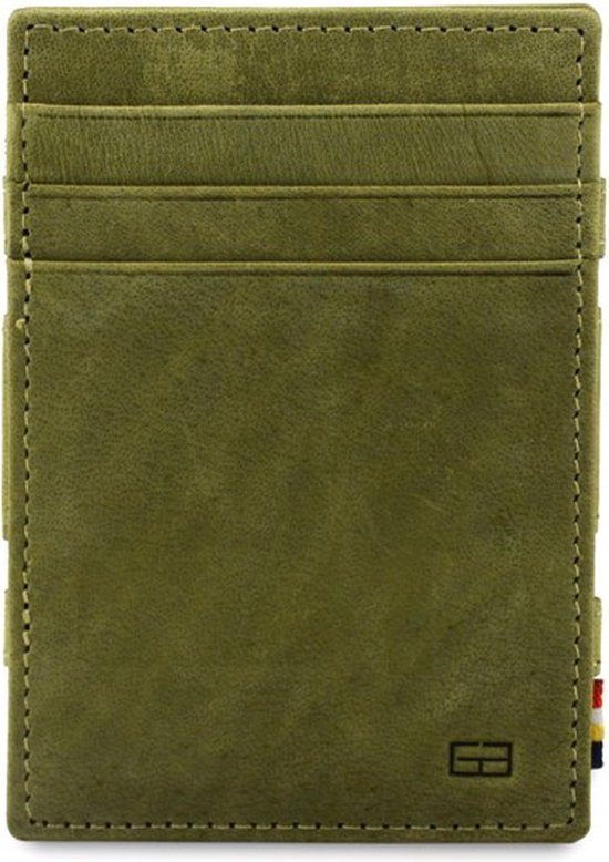 Garzini Magic Wallet met Muntvak voor Mannen - Card Holder met RFID- Bescherming - Kaarthouder met 7 Kaartvakken - Minimalistische Pasjeshouder voor Heren, Sapphire Blue