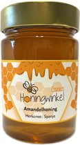 Honingwinkel - Premium amandelhoning Spanje 450g Honingwinkel ( - 450g - Spanje - Honing Vloeibaar - Honingpot