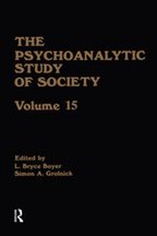 The Psychoanalytic Study of Society, V. 15 - cover