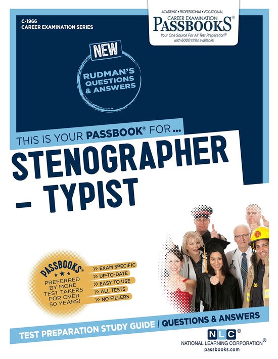 Career Examination Series - Stenographer-Typist